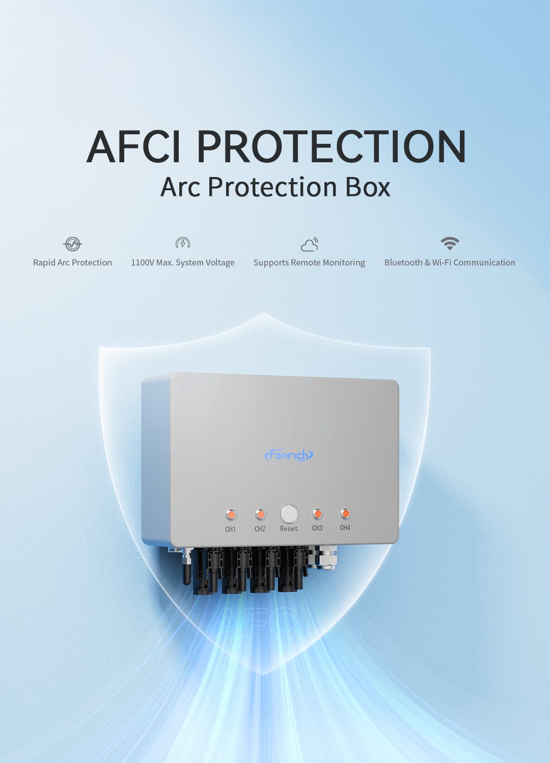 Fonrich FR-AFCI-B04A Arc Fault Protection Box: AFCI System(pic1)
